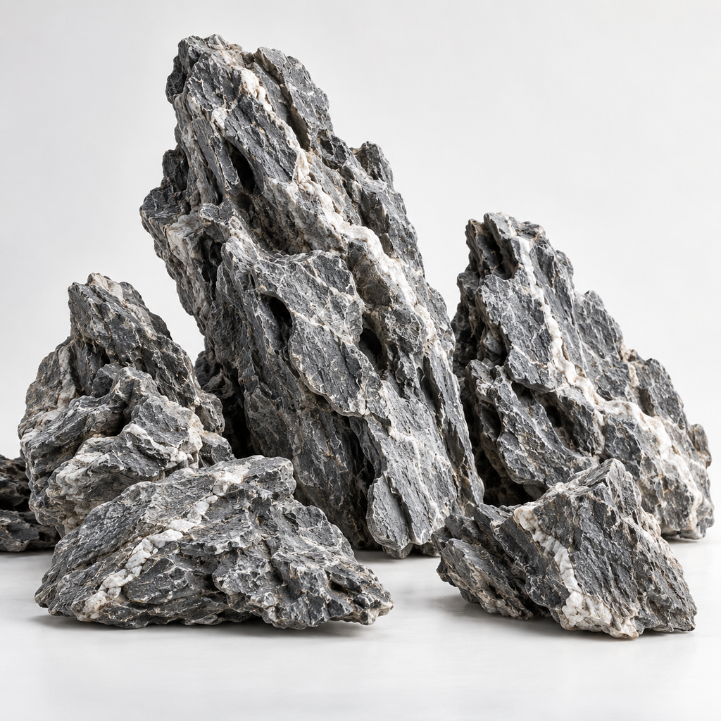 Kit Seiryu Rock Mini Landscape – 9 pierres pour aquarium 60 L